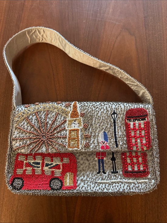 Handbags - London beaded bag
